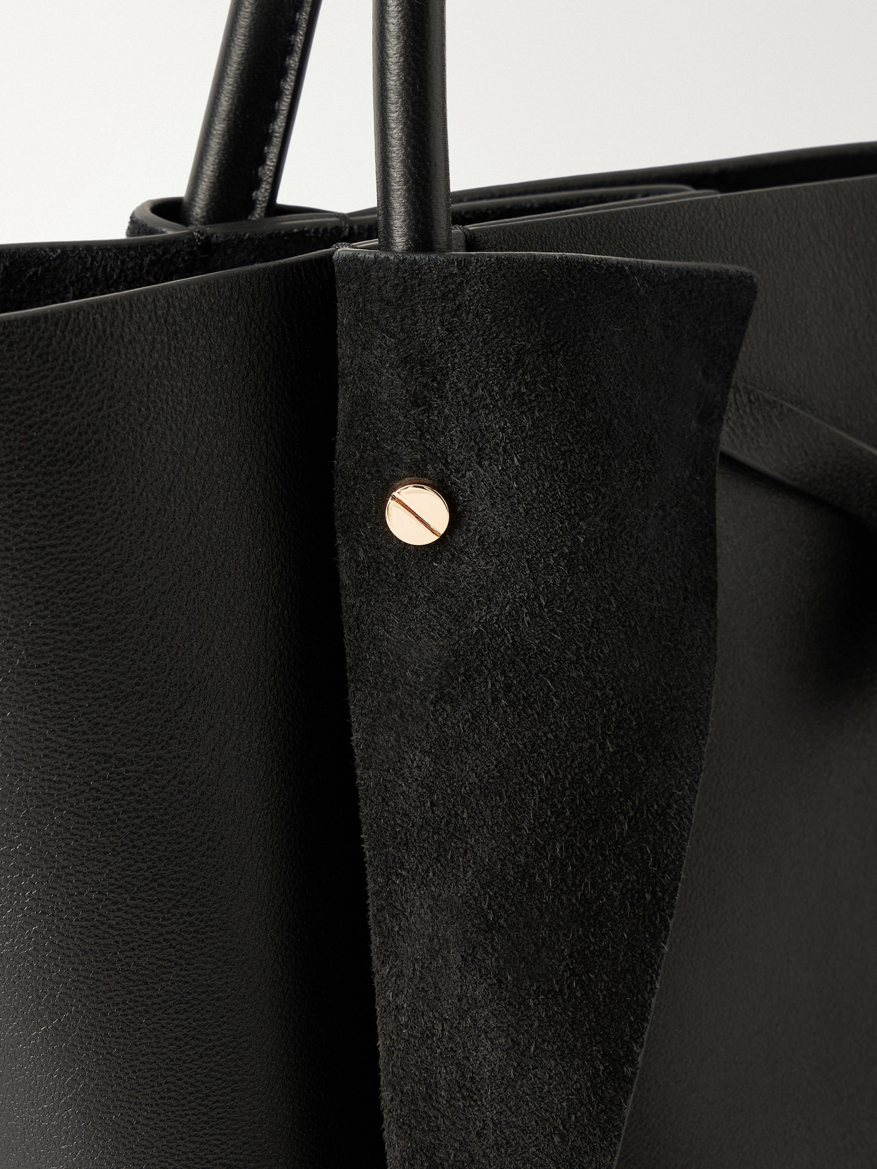 Marija Small Suede And Leather Tote