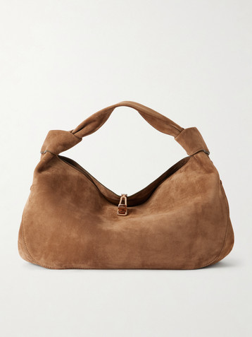 Gabriela Hearst Antonia small suede shoulder bag