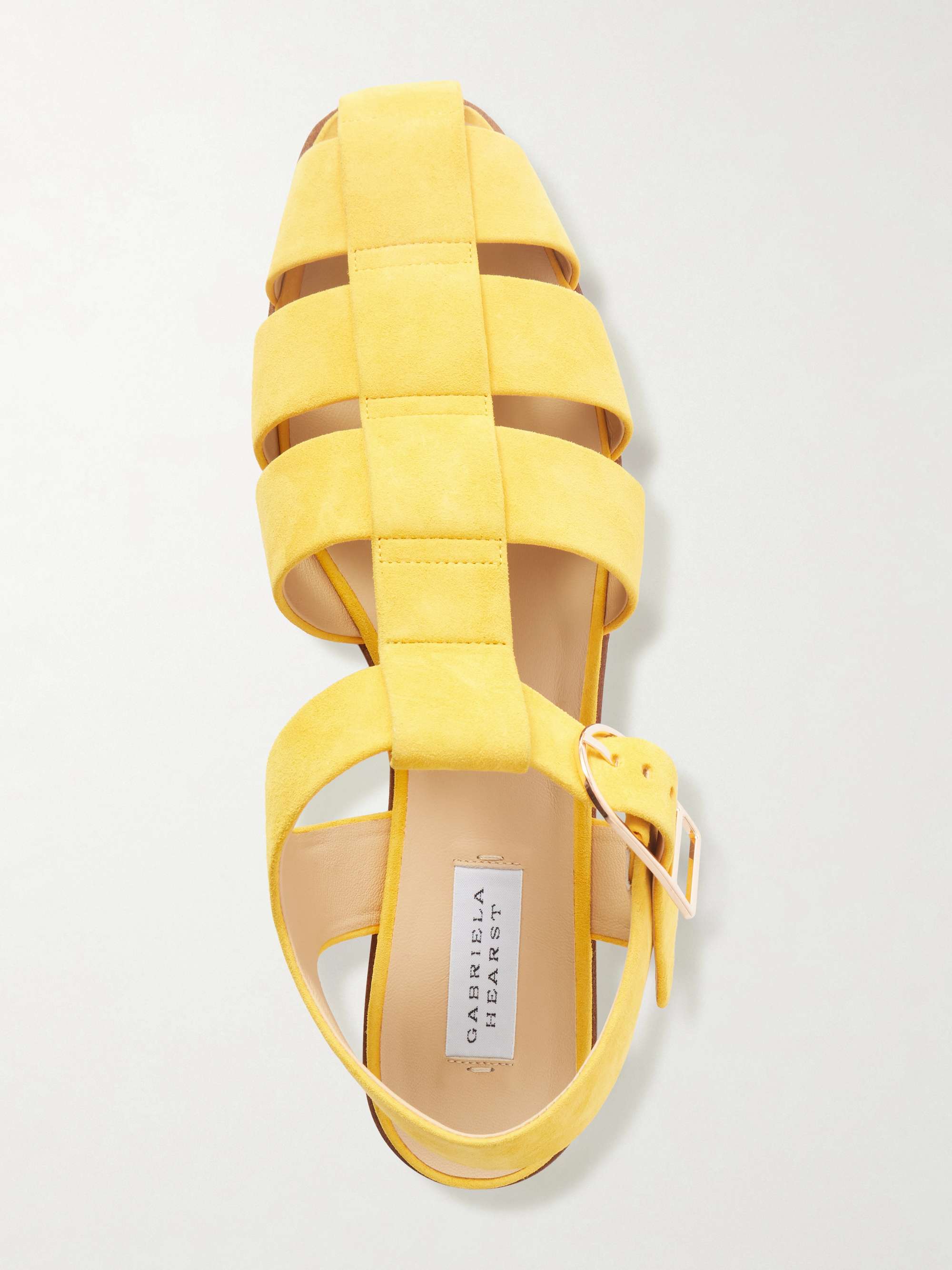 GABRIELA HEARST Lynn suede sandals | NET-A-PORTER