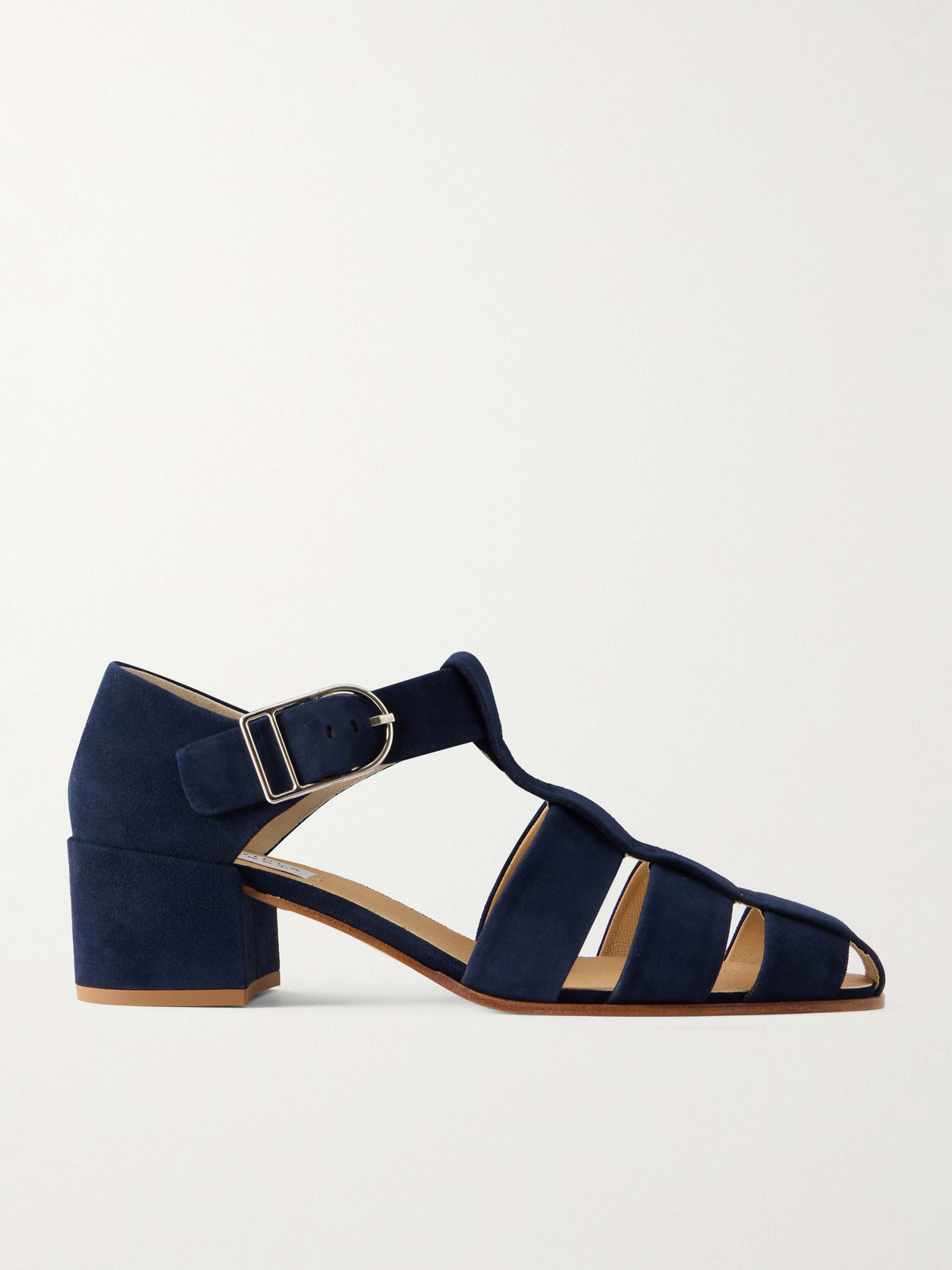 Gabriela Hearst Lyle Suede Pumps In Blue