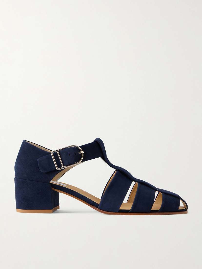 Gabriela Hearst Lyle 50 Suede Pumps