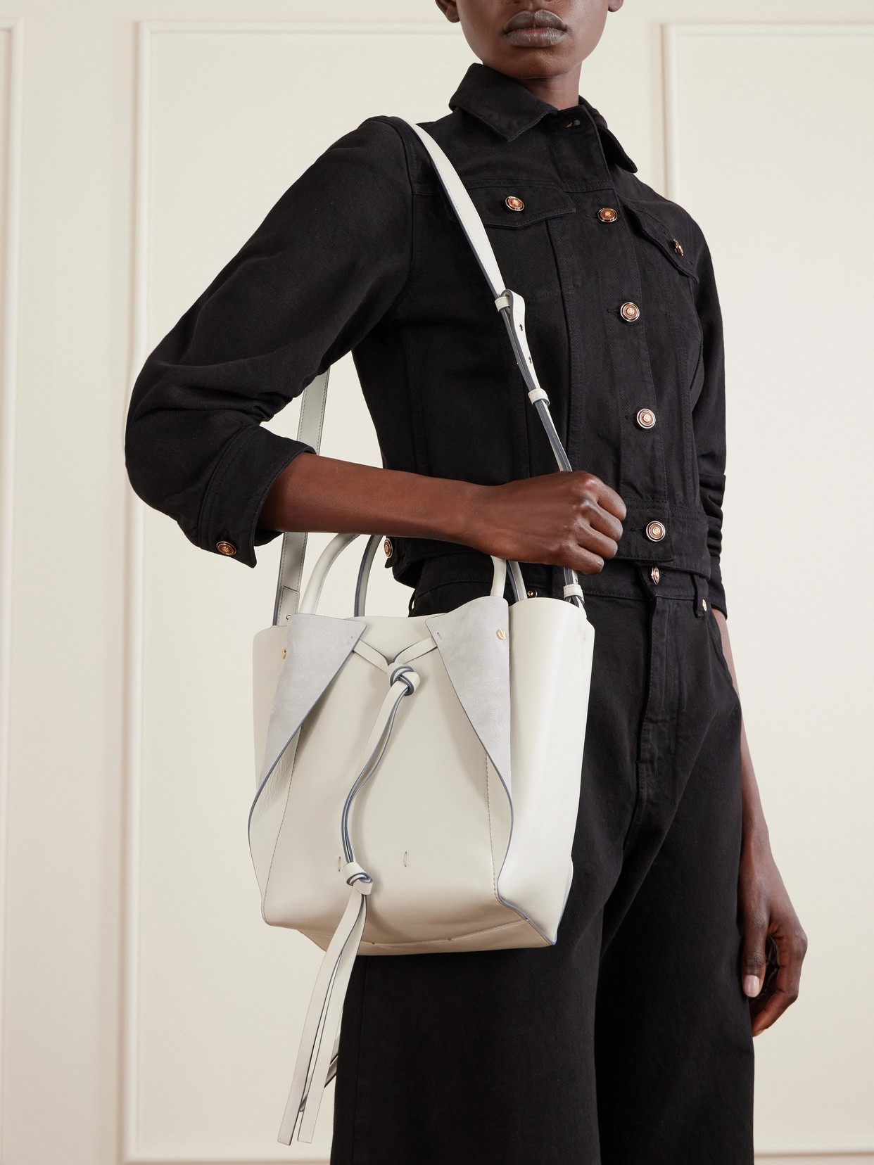 Marija Small Leather Tote