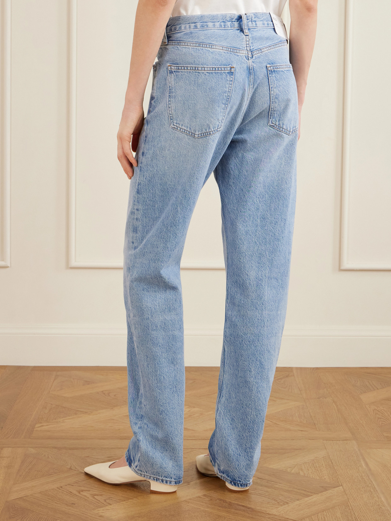 90S In The 32" Inseam Mid-Rise Straight-Leg Jeans