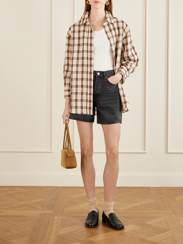 Agolde Dame denim shorts