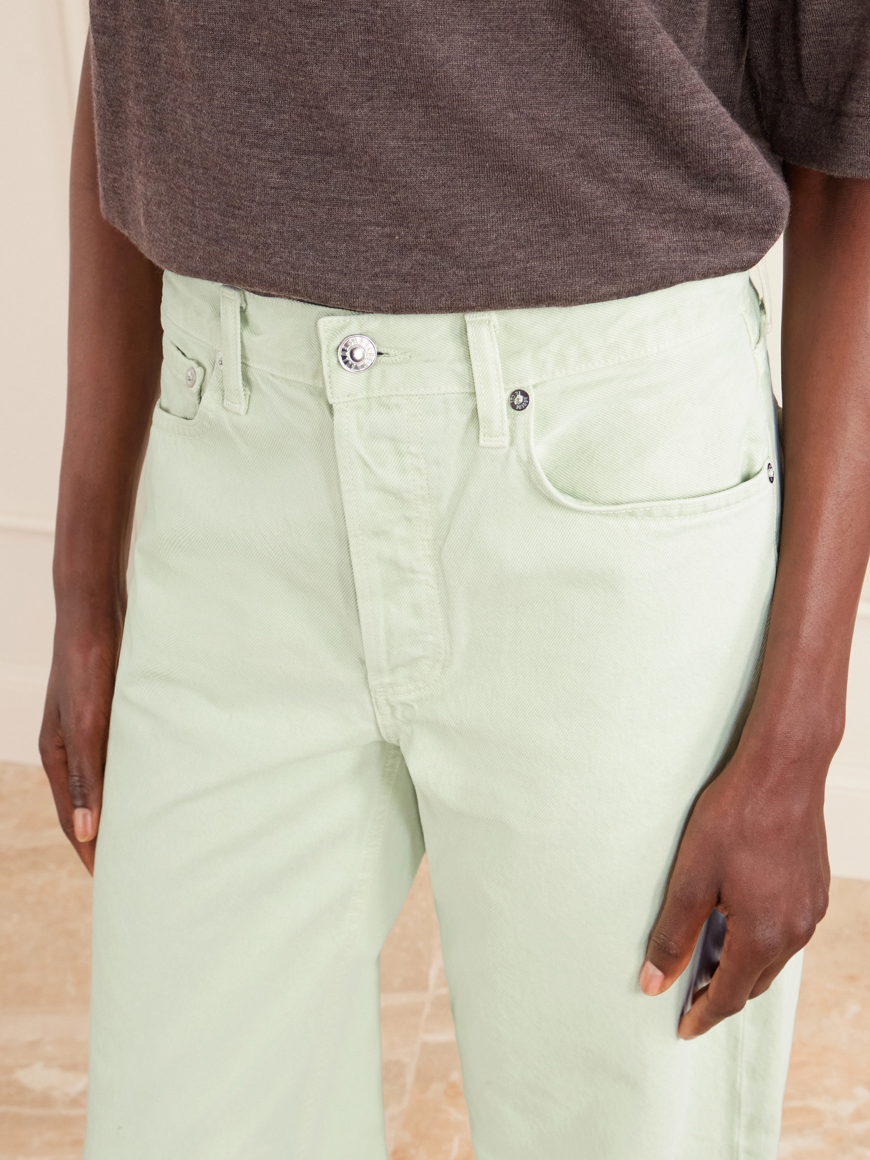 Arc Mid-Rise Wide- Leg