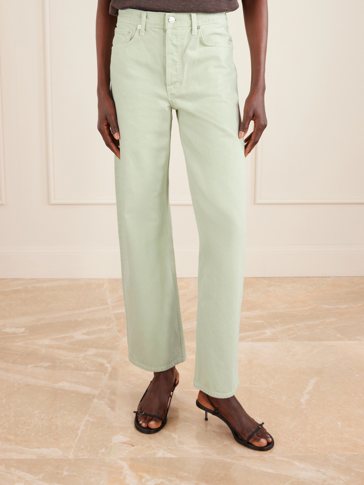 Arc Mid-Rise Wide- Leg