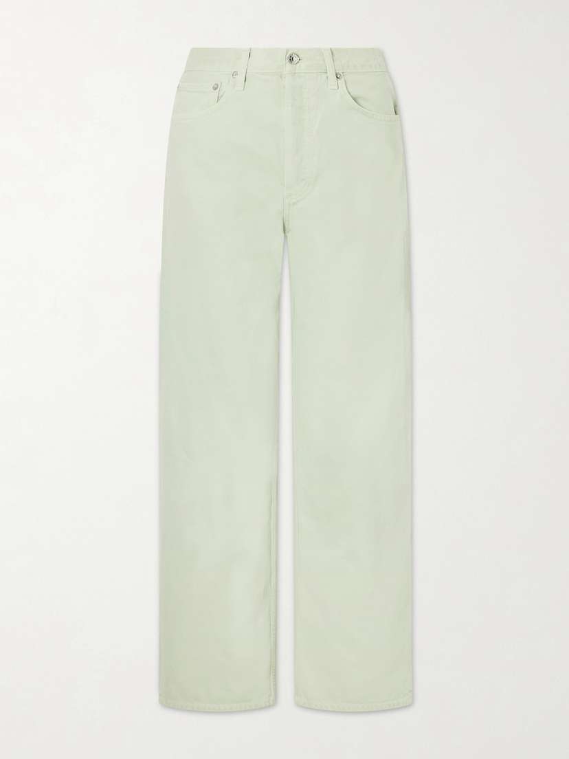AGOLDE Arc Mid-rise Wide-leg Jeans