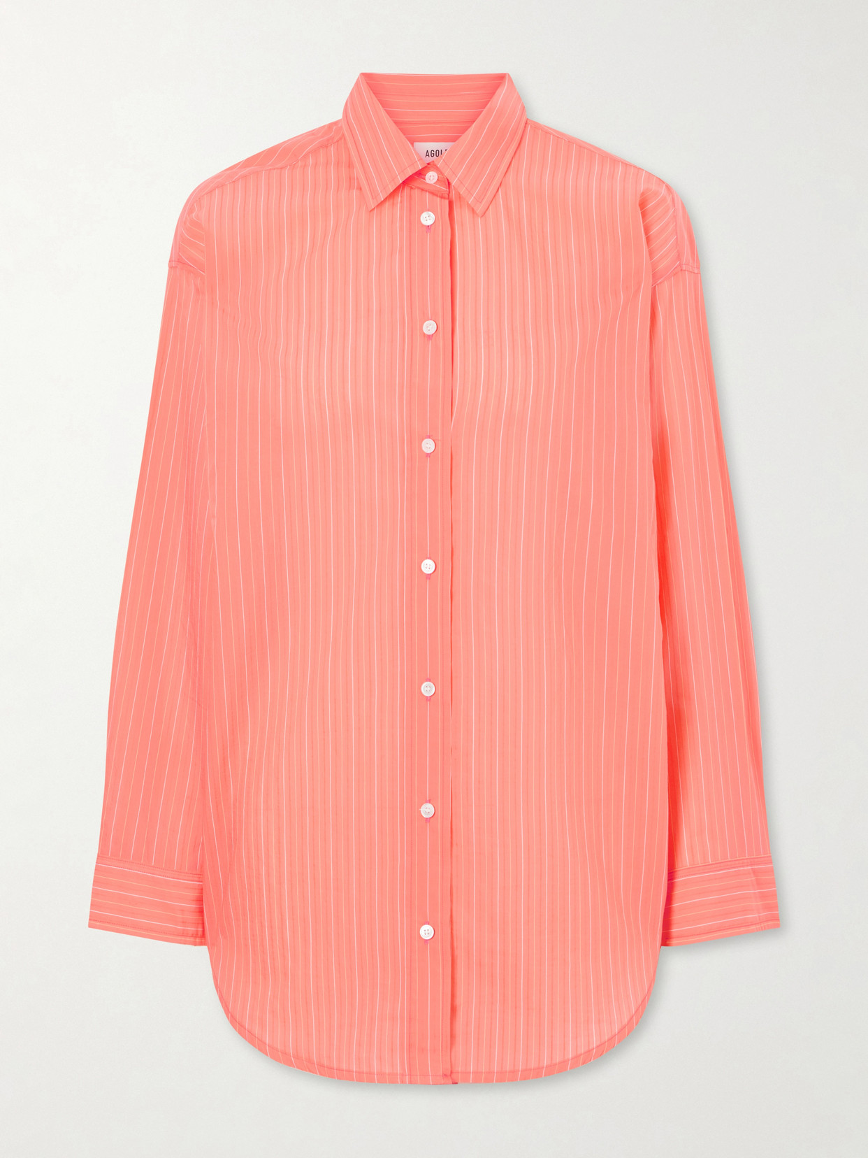 Sona Striped Cotton-Blend Shirt