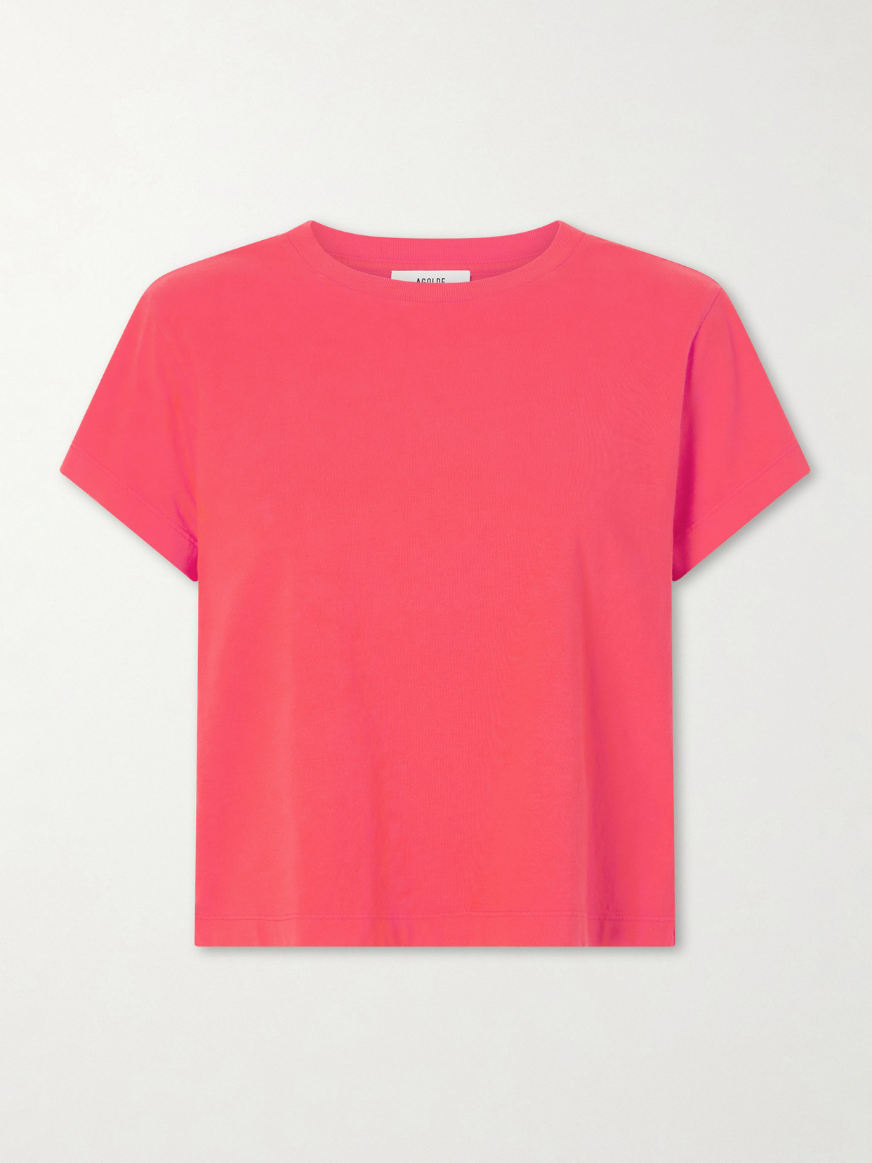 Adine Cropped Organic Cotton-Jersey T-Shirt