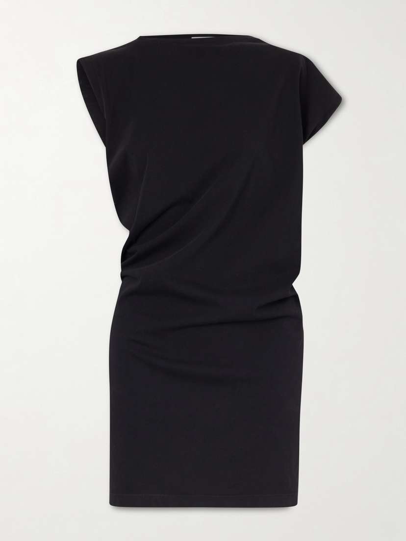 AGOLDE Beth Cotton-jersey Mini Dress