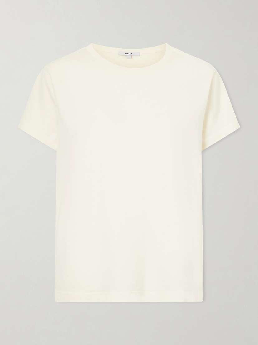 AGOLDE Adine Cotton-jersey T-shirt