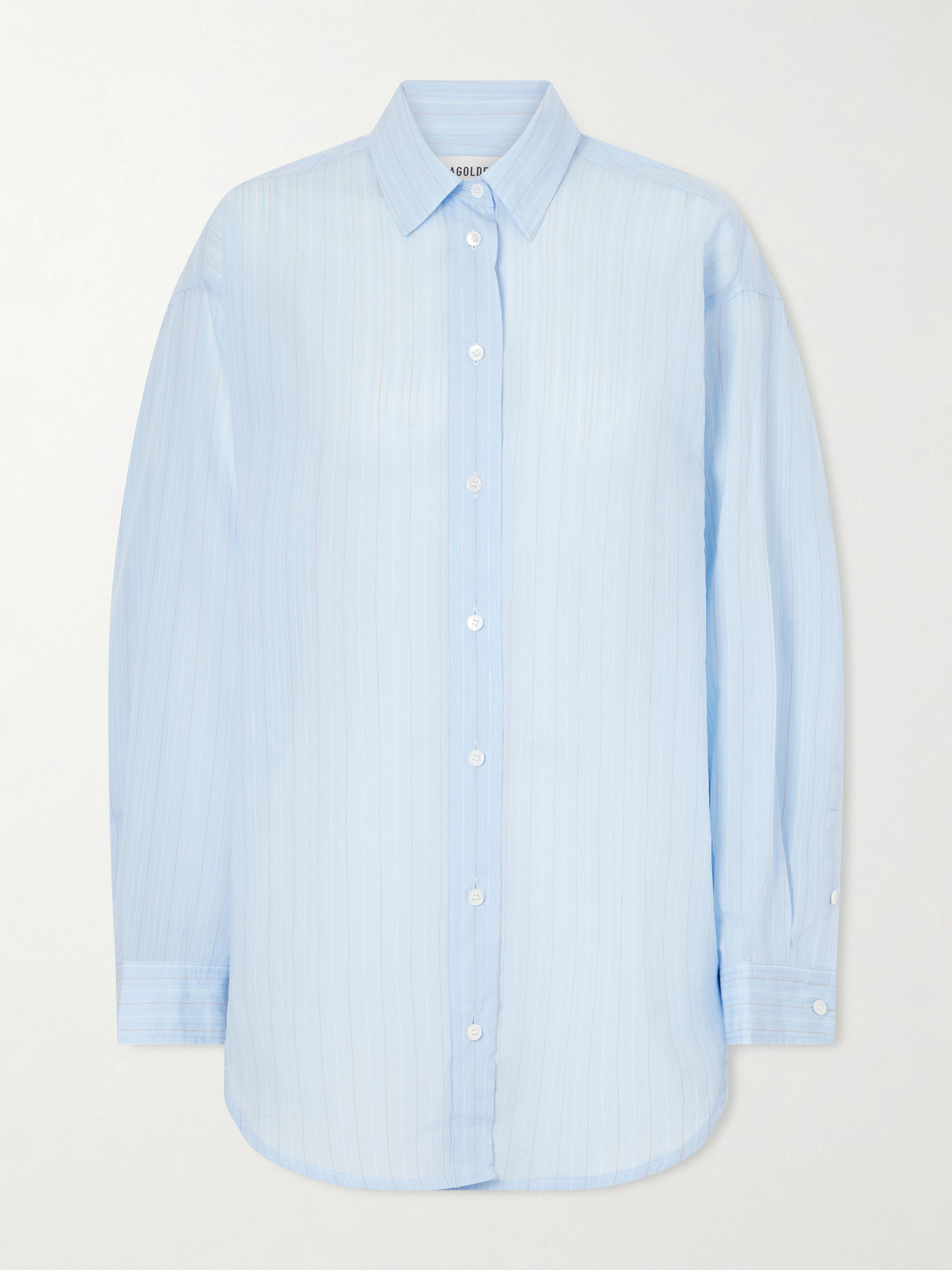 Sona Striped Cotton-Blend Shirt