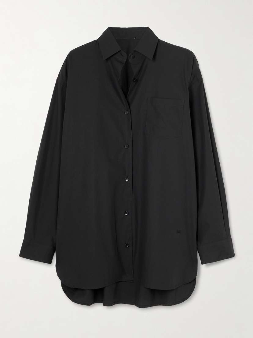 AGOLDE + Maria Mcmanus Oversized Organic Cotton-poplin Shirt