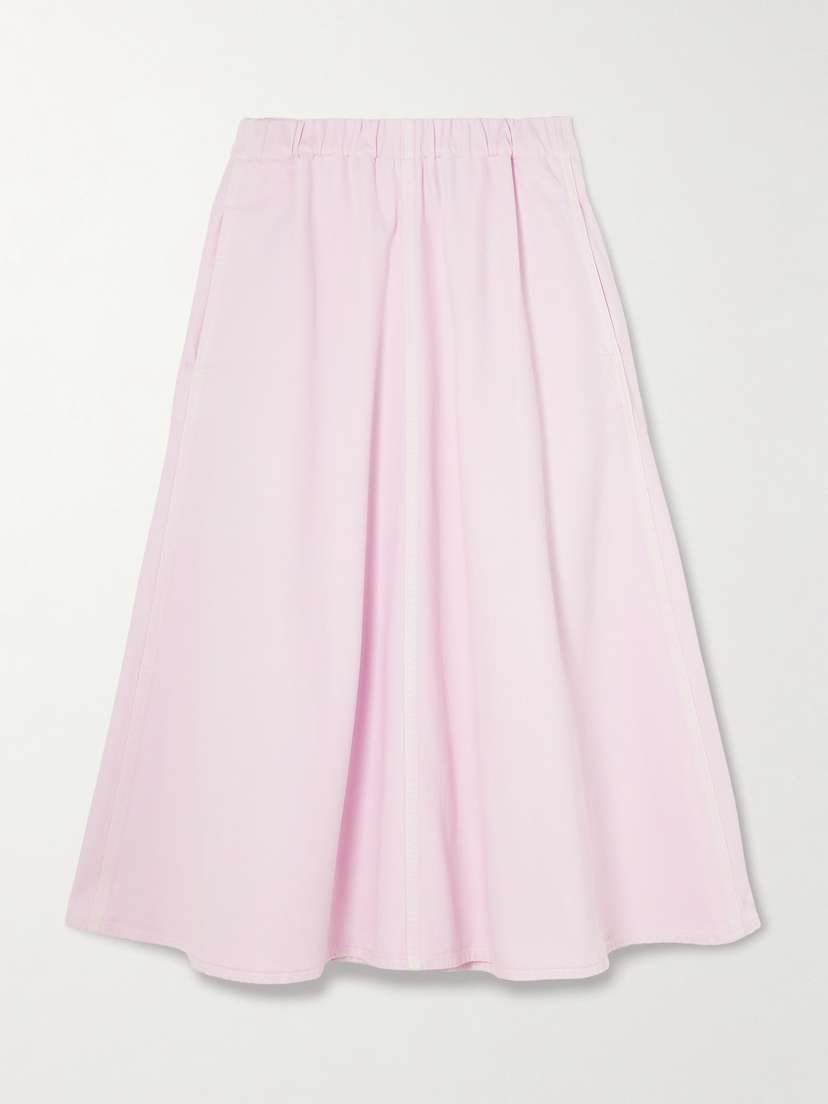 AGOLDE + Maria Mcmanus Organic Denim Midi Skirt