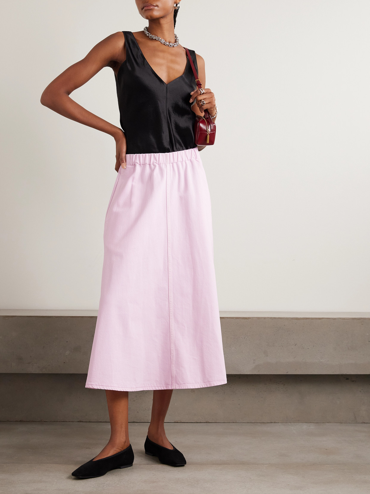 + Maria Mcmanus Organic Denim Midi