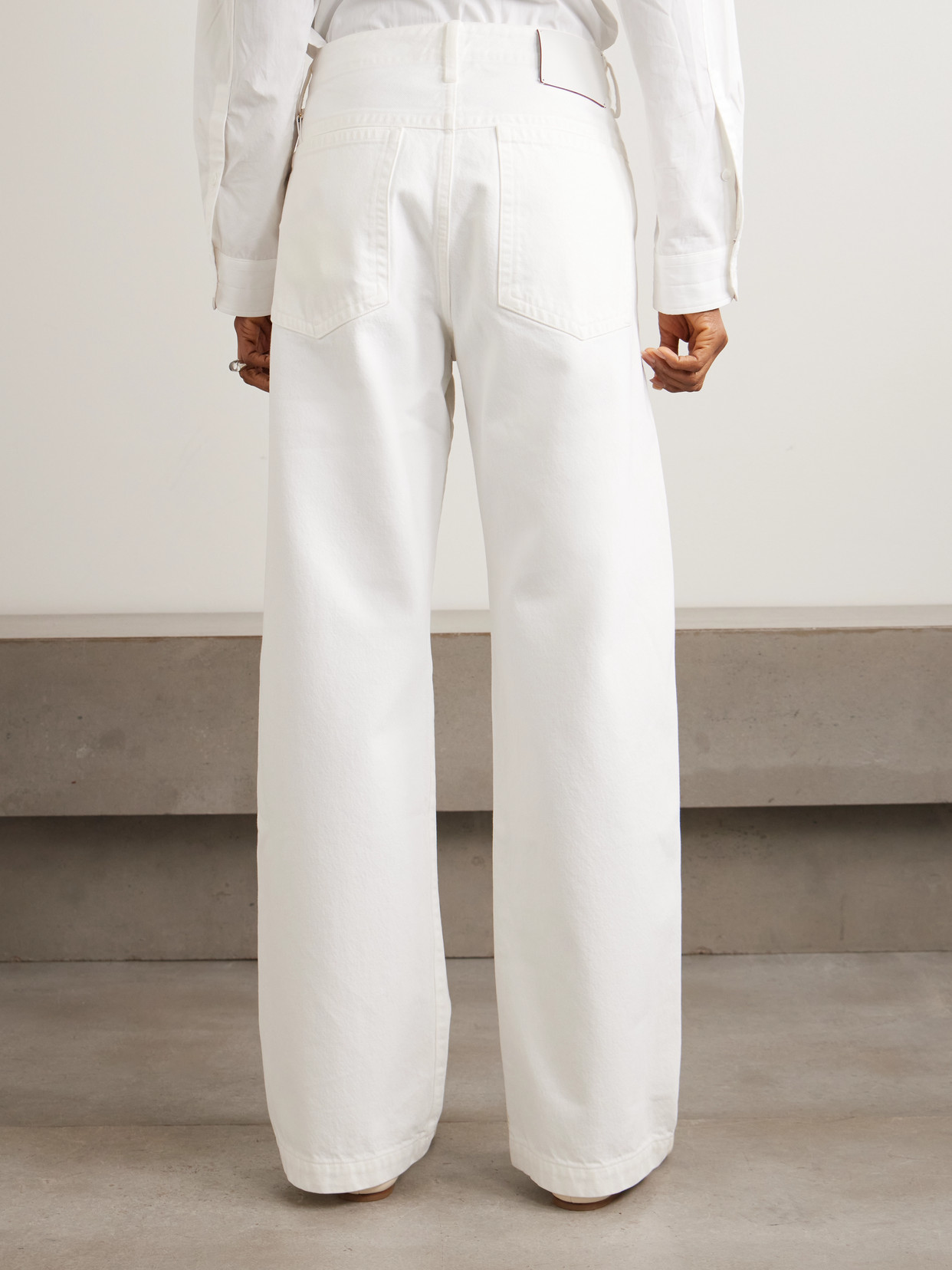 + Maria Mcmanus Mid-Rise Wide- Leg