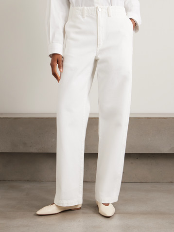 Agolde + Maria McManus mid-rise wide-leg jeans