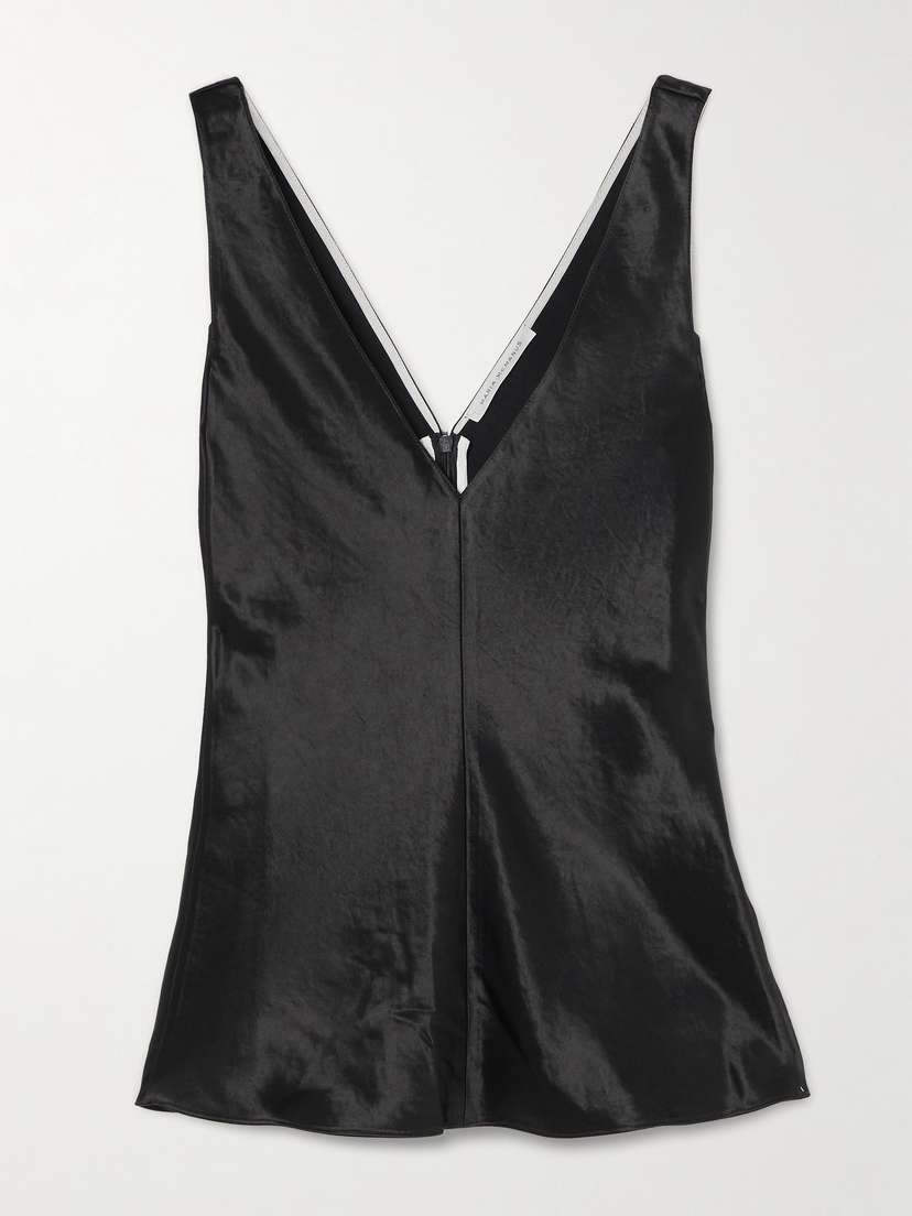AGOLDE + Maria Mcmanus Paneled Organic Cotton Camisole