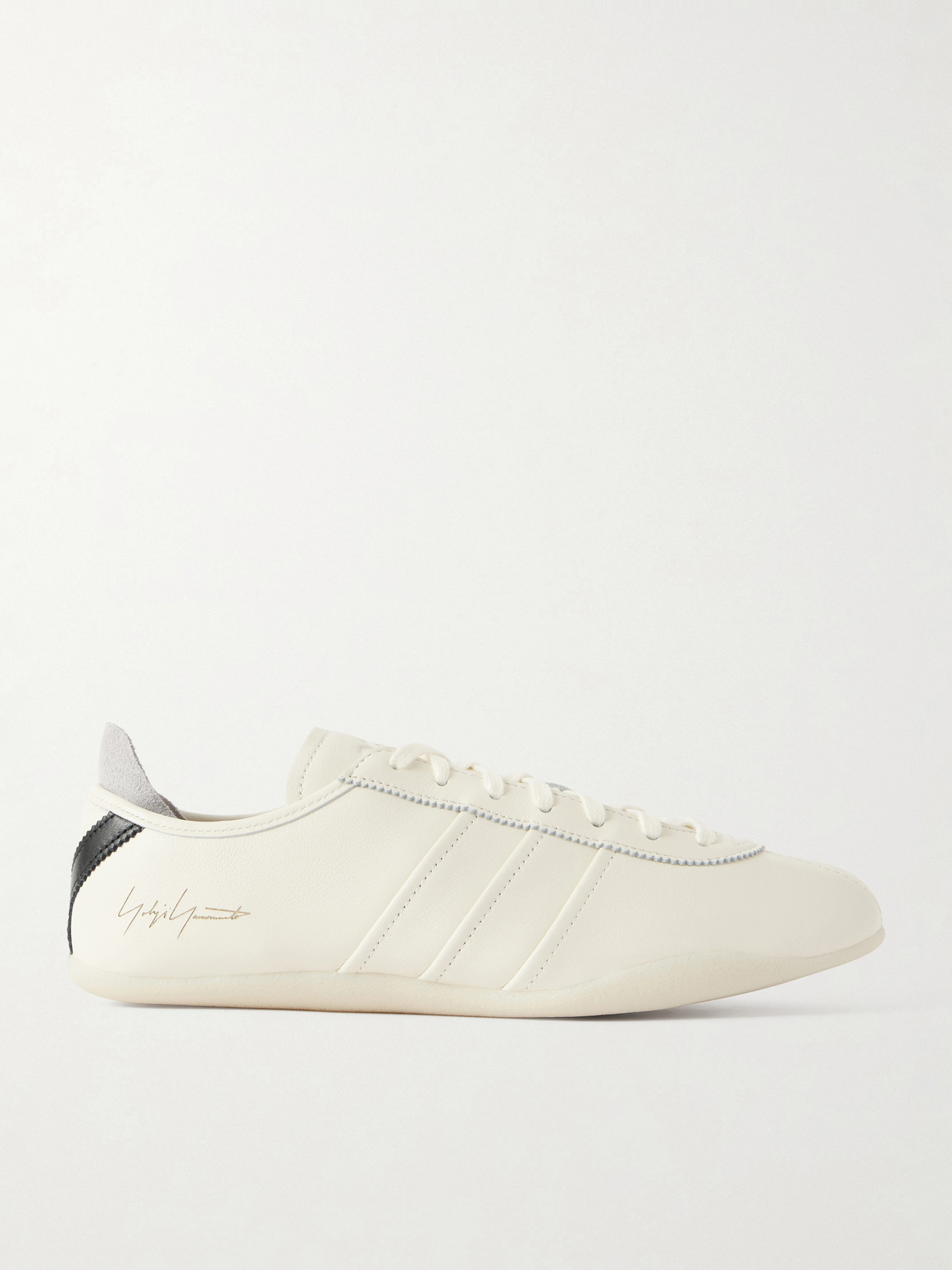 Adidas Originals + Y-3 Tokyo Leather Sneakers In White