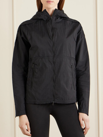 adidas Originals + Y-3 frayed lightweight hooded jacket
