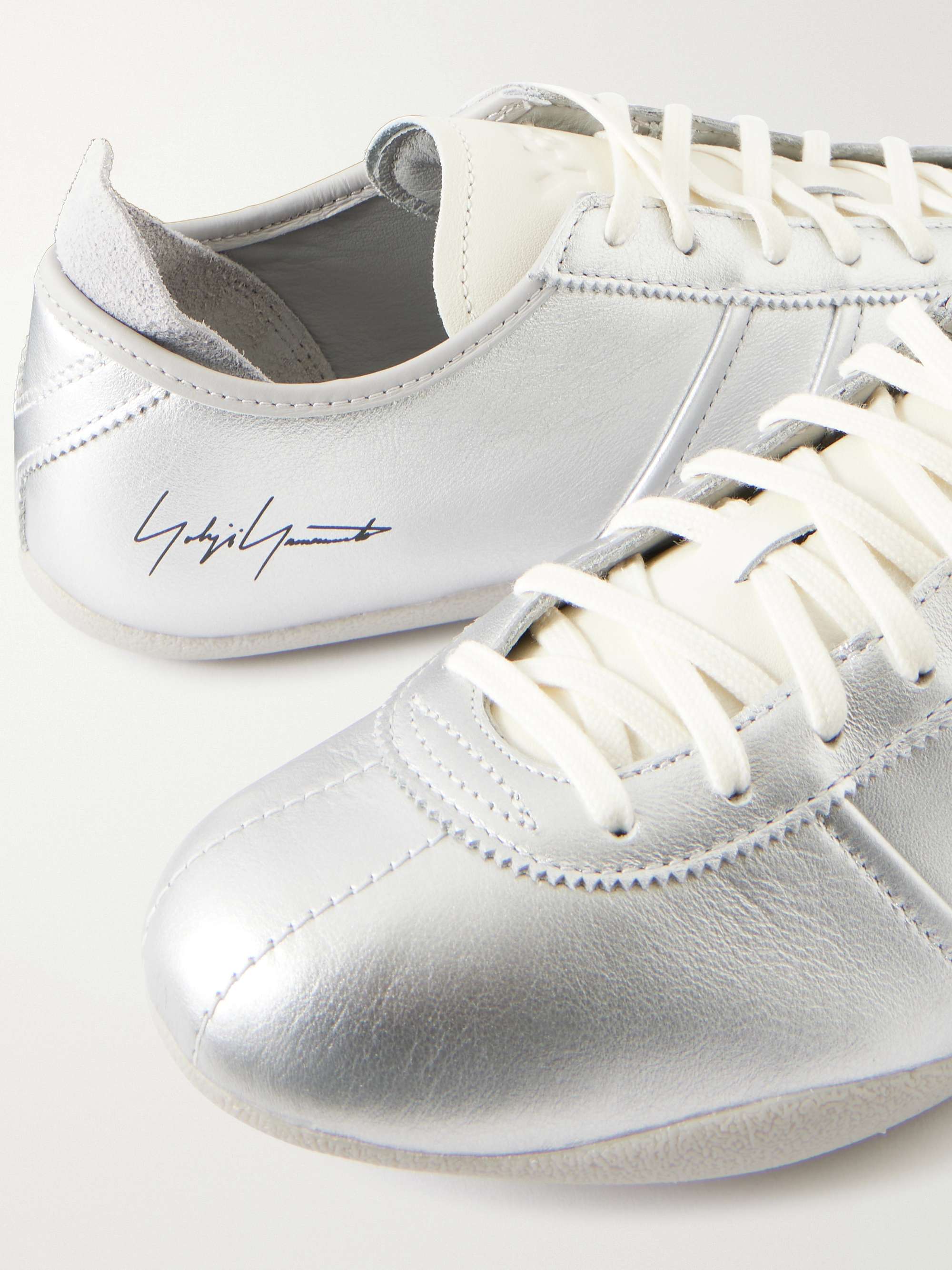 ADIDAS ORIGINALS + Y-3 Tokyo leather sneakers | NET-A-PORTER