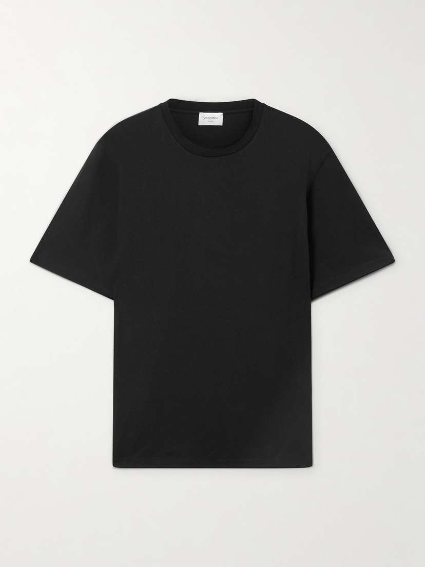 Saint Laurent Cotton-jersey T-shirt
