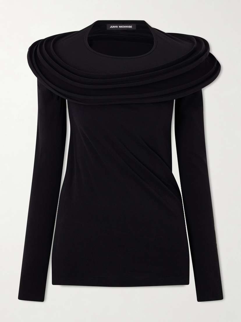 Junya Watanabe Stretch-jersey Blouse