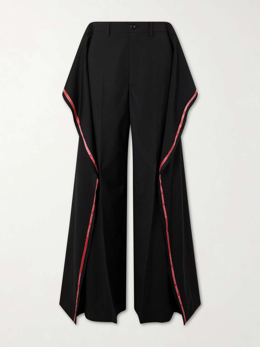 Junya Watanabe Crepe Straight-leg Pants