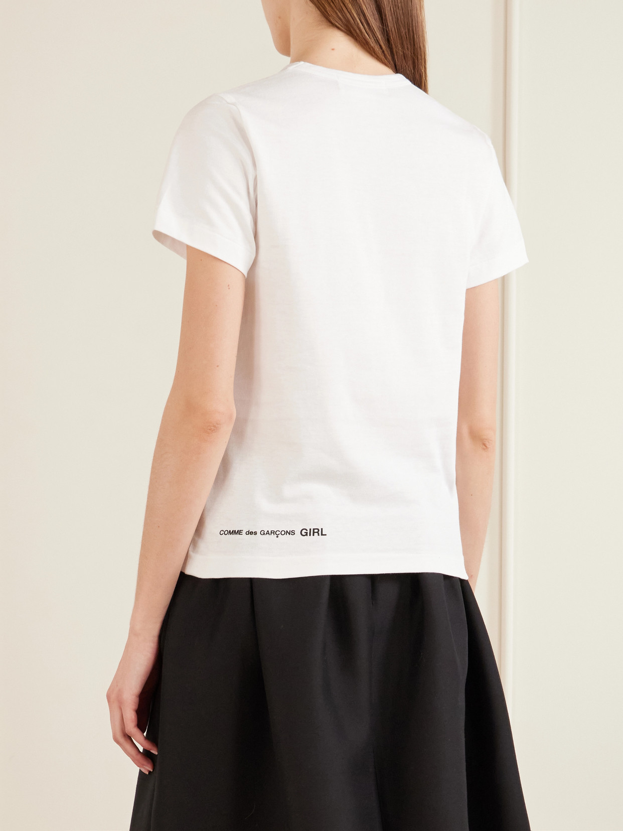 Comme Des Garçons Girl - + Brett Westfall Printed Cotton-Jersey T-Shirt