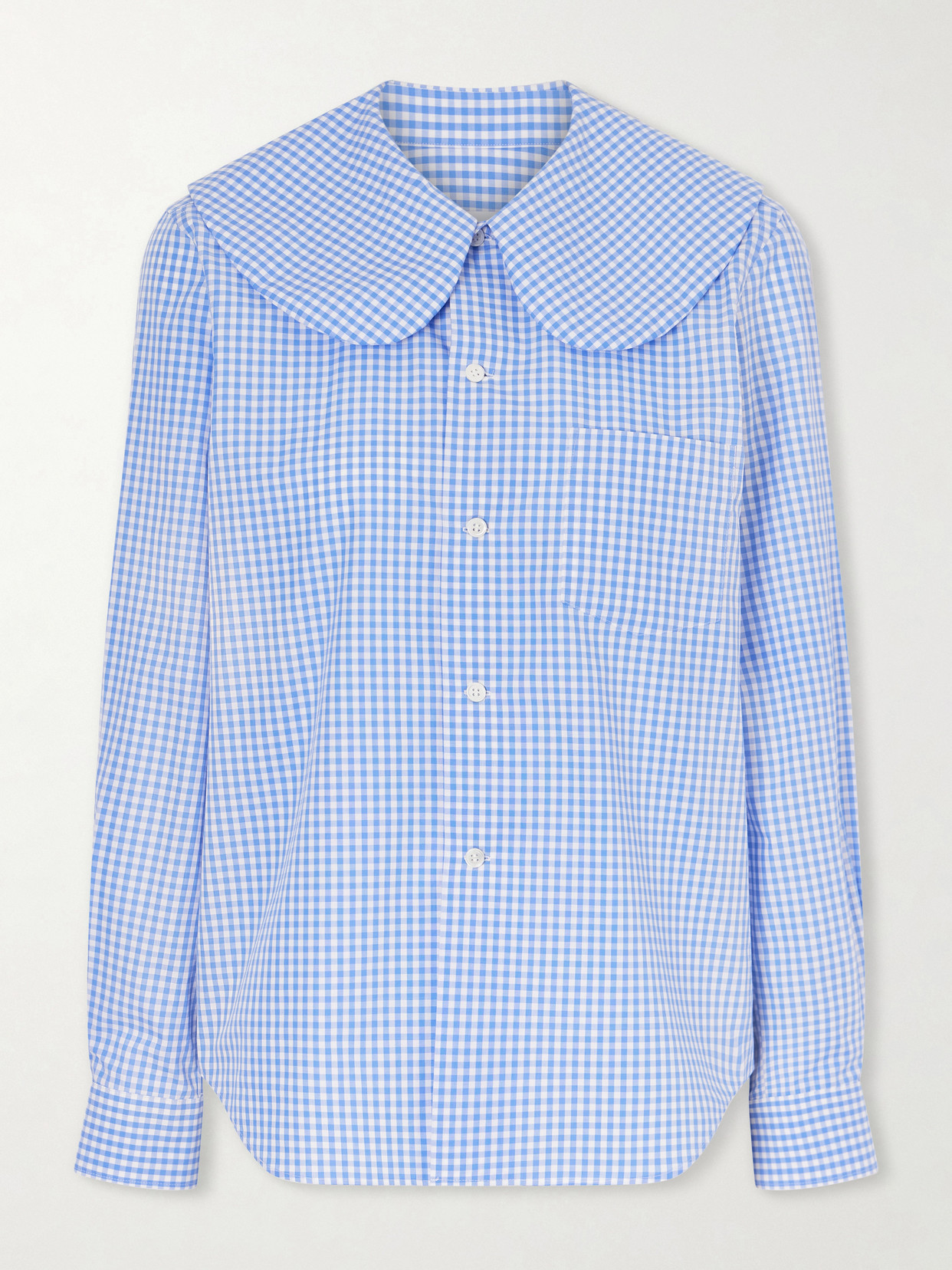 Comme Des Garçons Girl - Gingham Cotton-Poplin Shirt