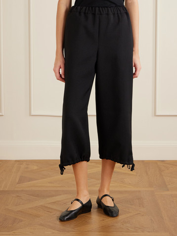 Comme Des Garçons Girl Gabardine wide-leg pants