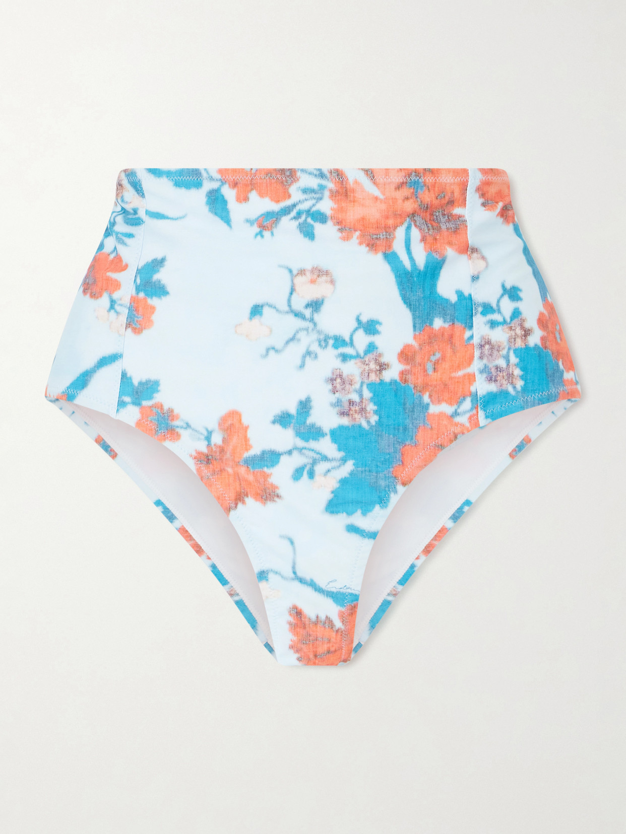 Erdem Floral-print Bikini Bottom In Multi