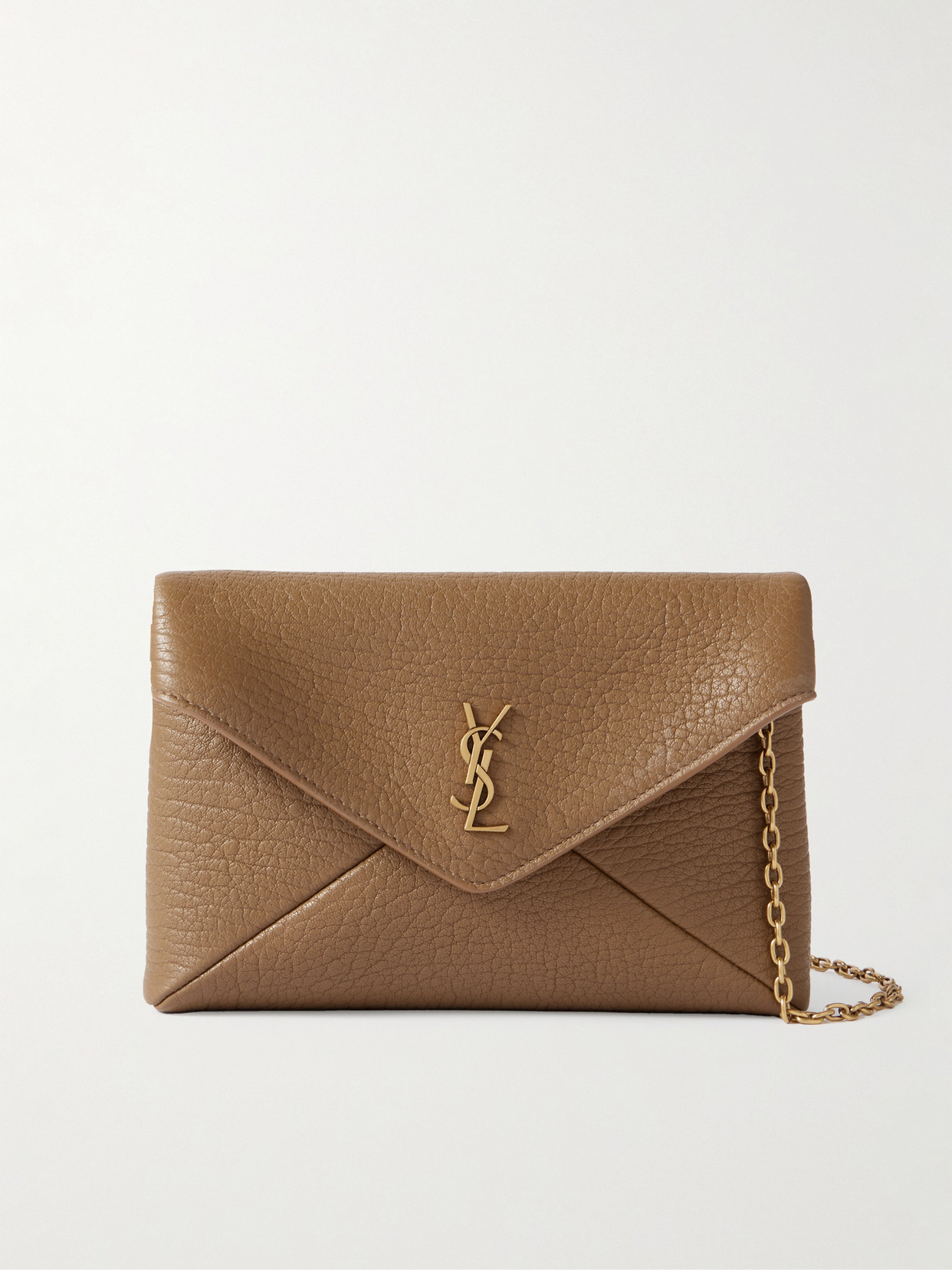 Cassandre Textured-Leather Shoulder Bag