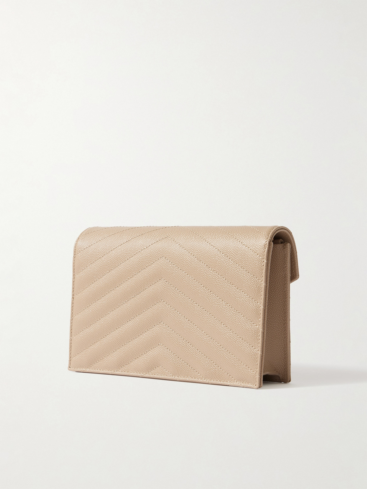 Cassandre Matelassé Textured-Leather Shoulder Bag