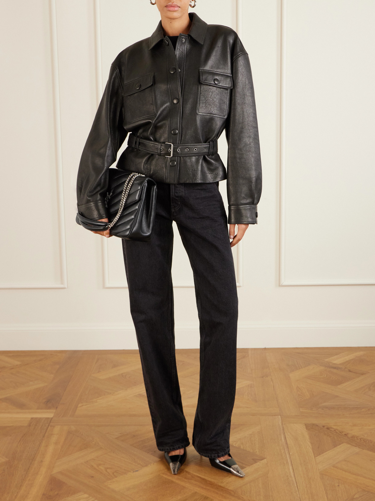 Loulou Large Matelassé Shoulder Bag