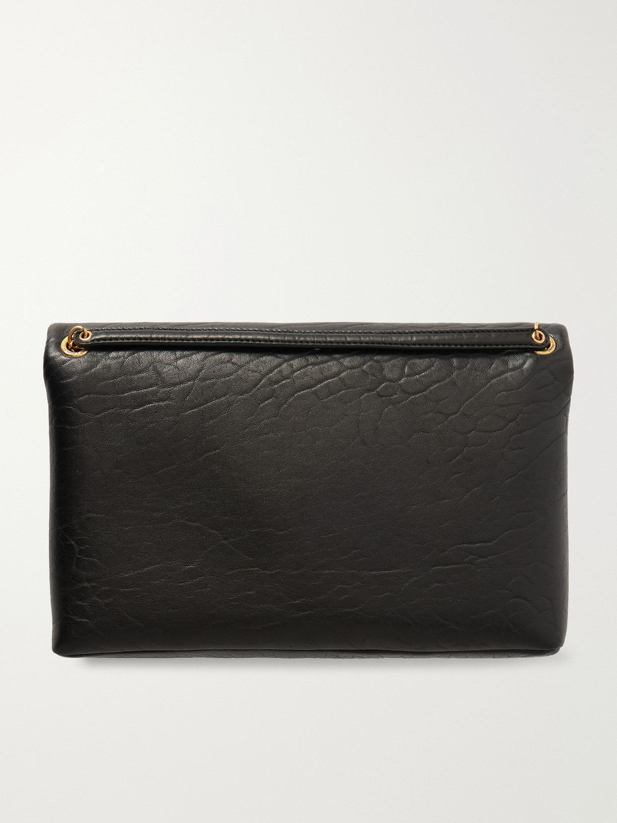 Cassandre Textured-Leather Shoulder Bag