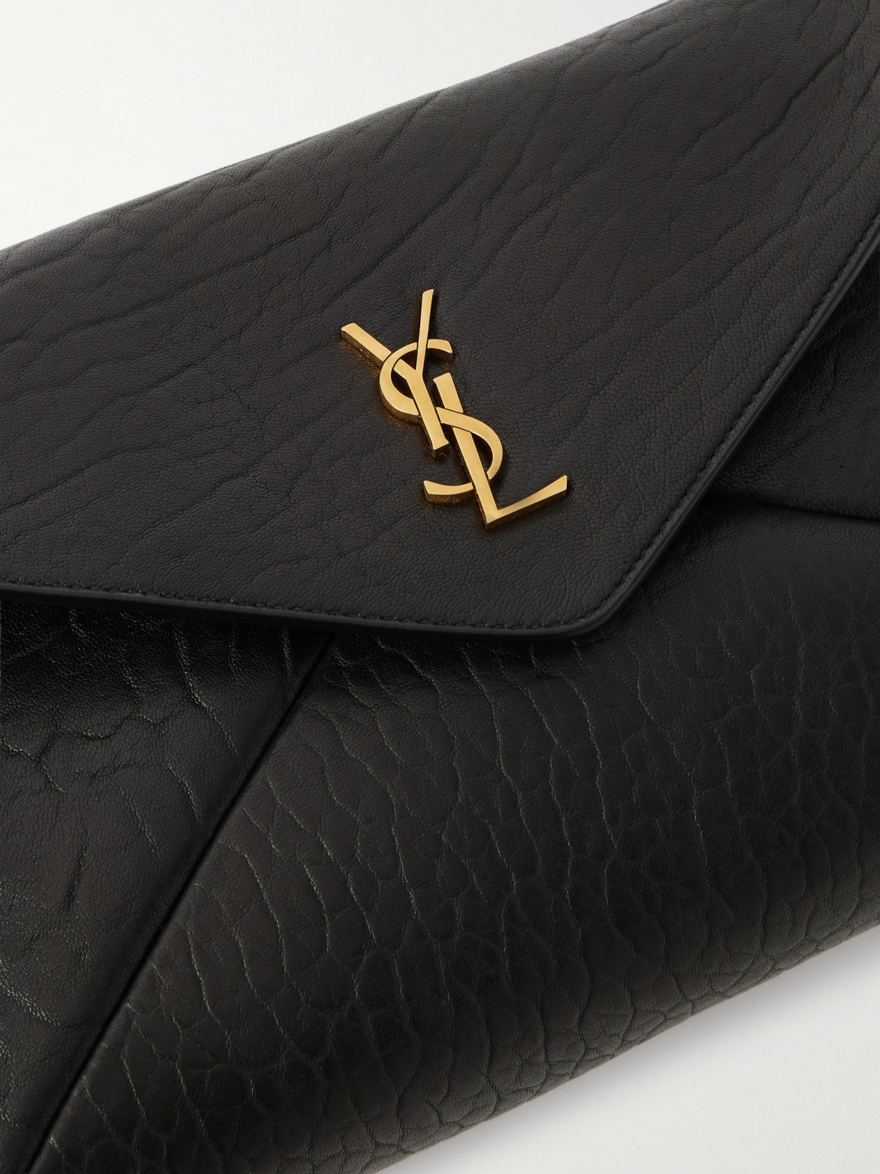 Cassandre Textured-Leather Shoulder Bag