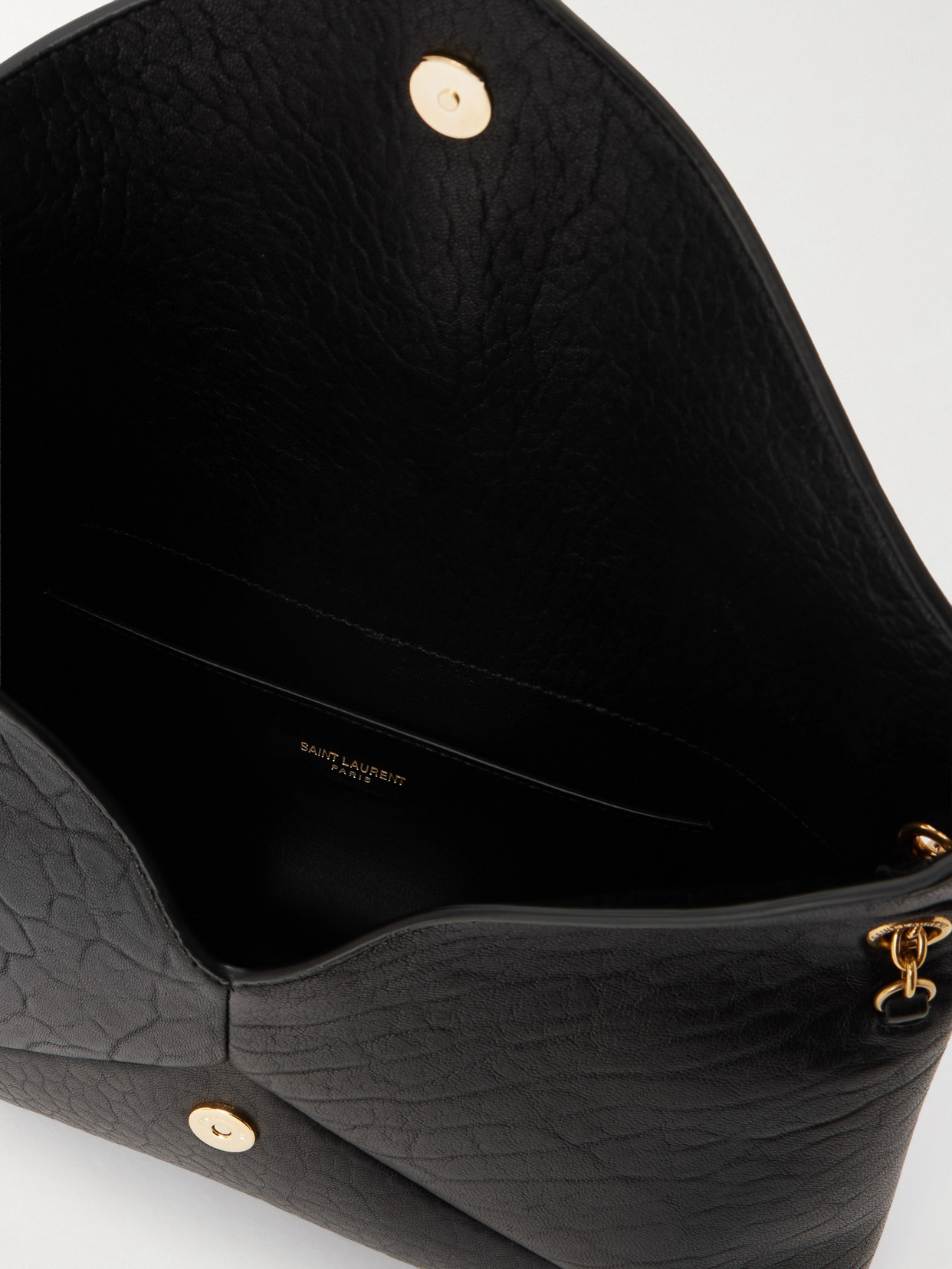 Cassandre Textured-Leather Shoulder Bag