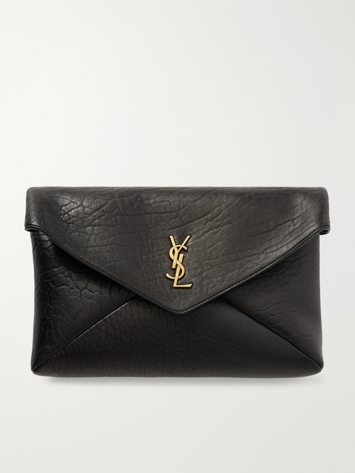 Cassandre Textured-Leather Shoulder Bag