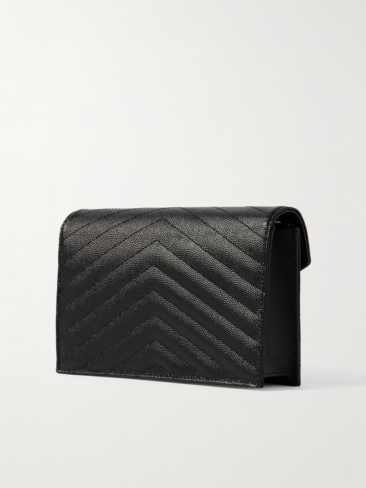 Cassandre Matelassé Textured-Leather Shoulder Bag