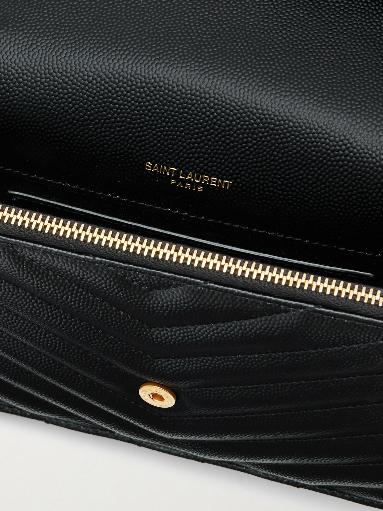 Cassandre Matelassé Textured-Leather Shoulder Bag