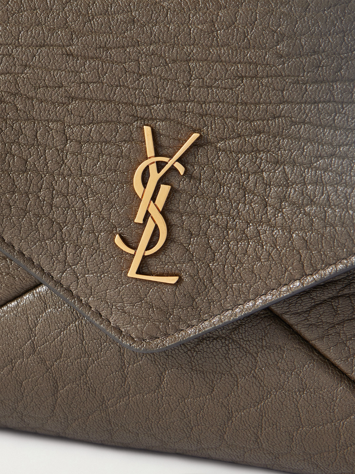 Cassandre Textured-Leather Shoulder Bag