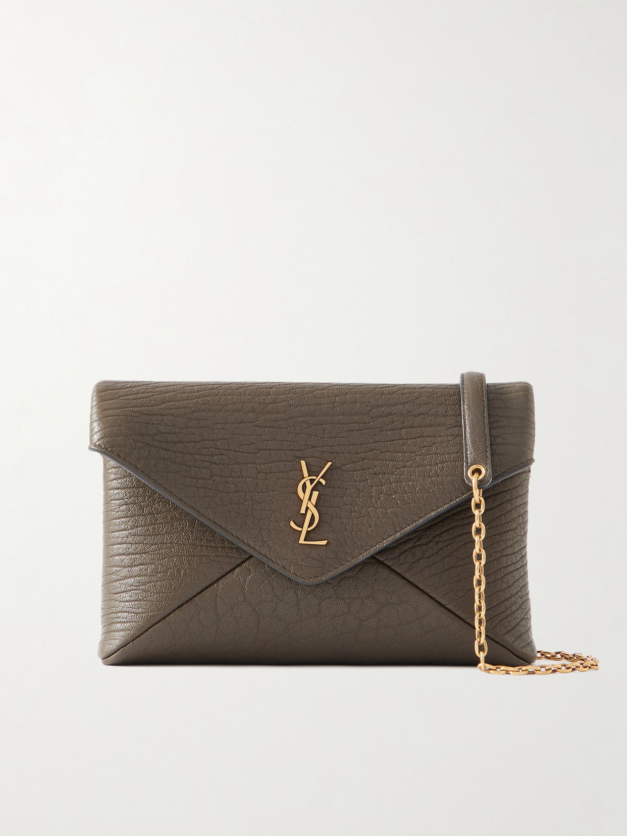 Cassandre Textured-Leather Shoulder Bag