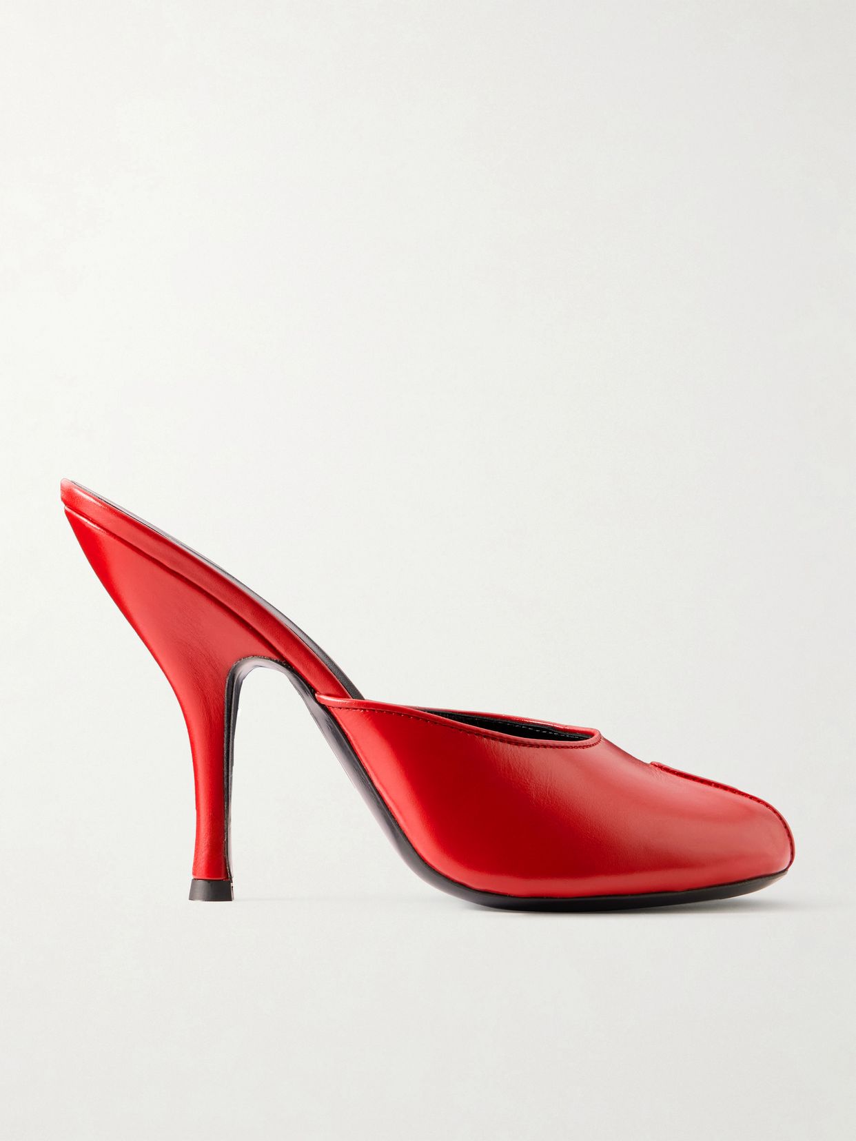 Date leather mules