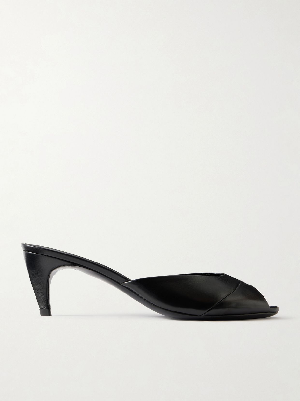 Cave leather mules