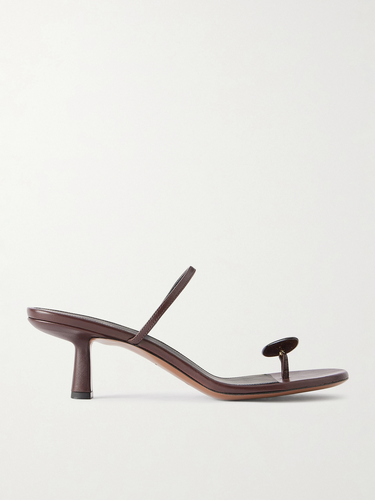 NEOUS - Mondor 55 Leather Sandals - Brown