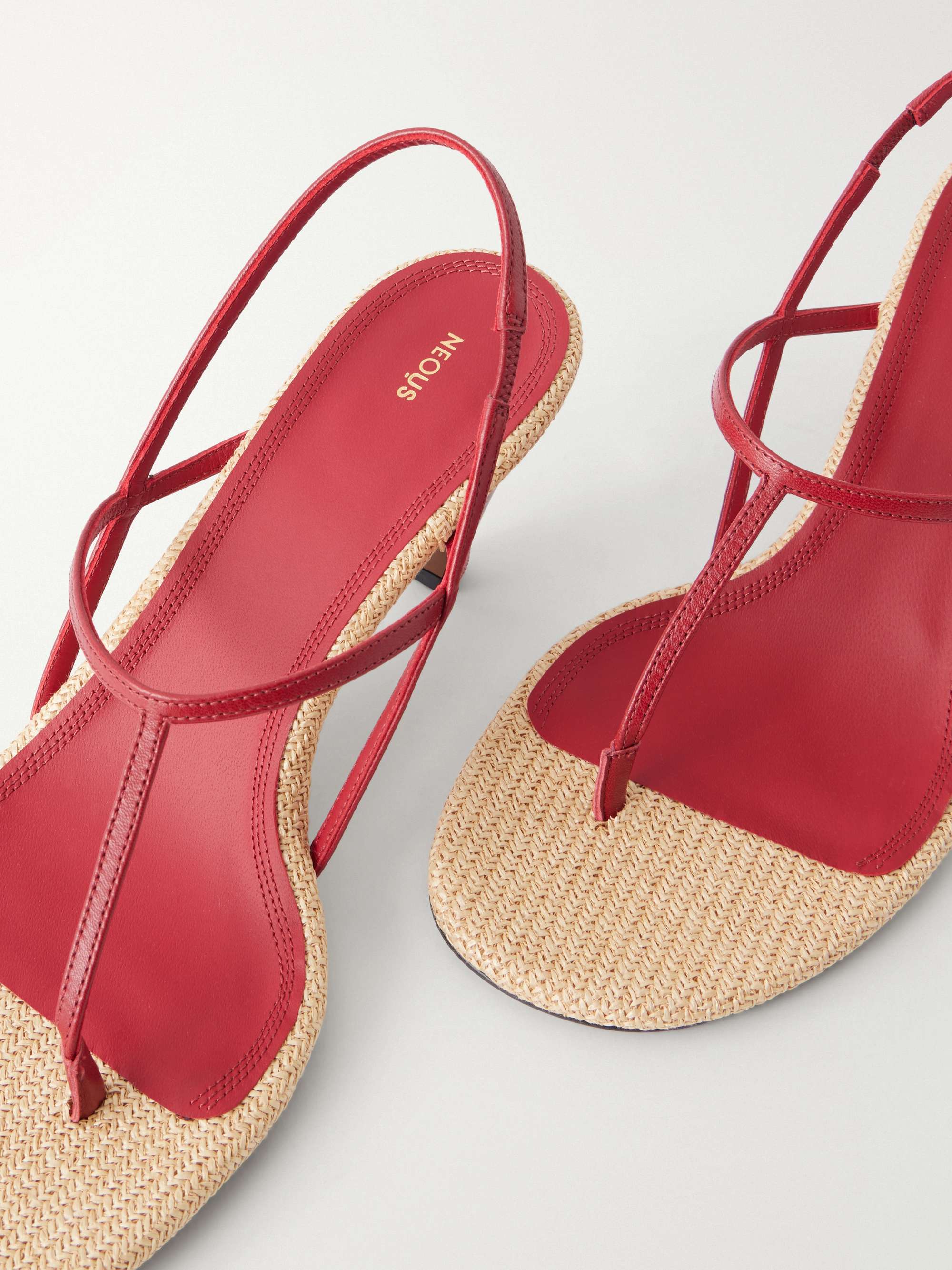 NEOUS Arneb 65 leather sandals | NET-A-PORTER