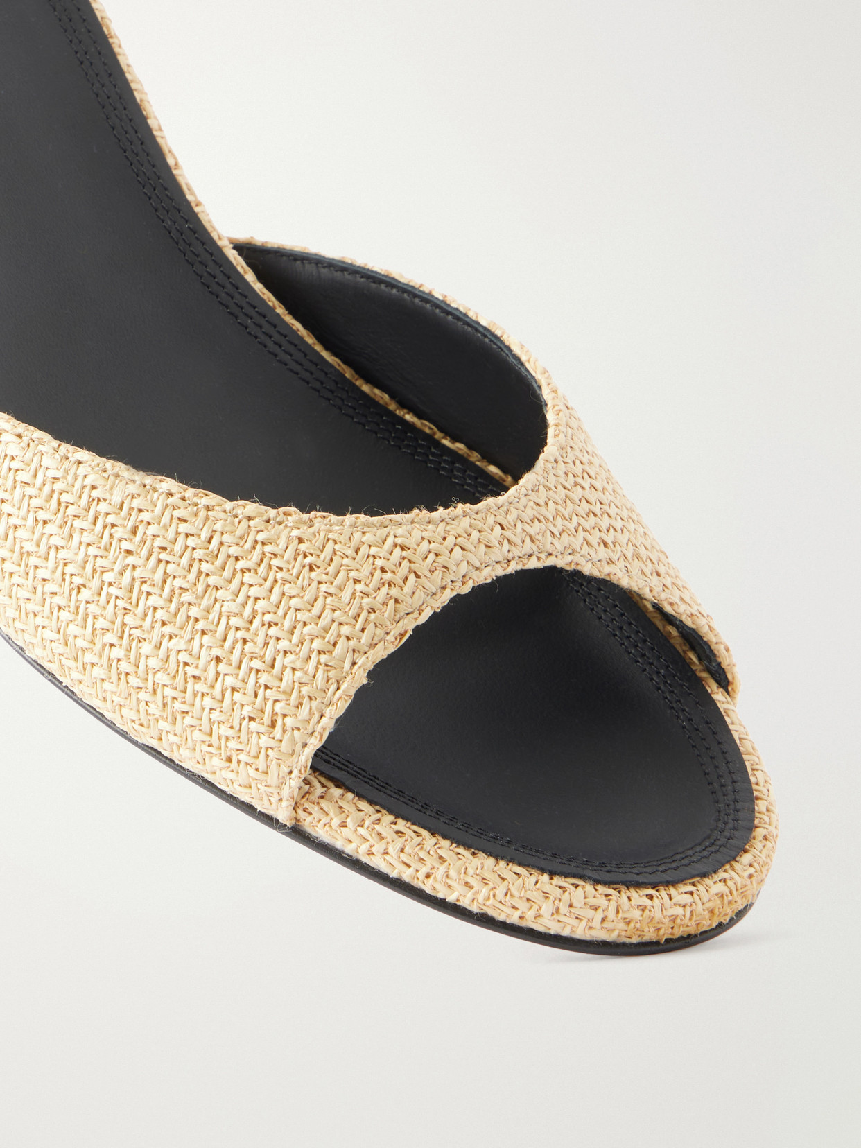 Hynia 40 Raffia Mules