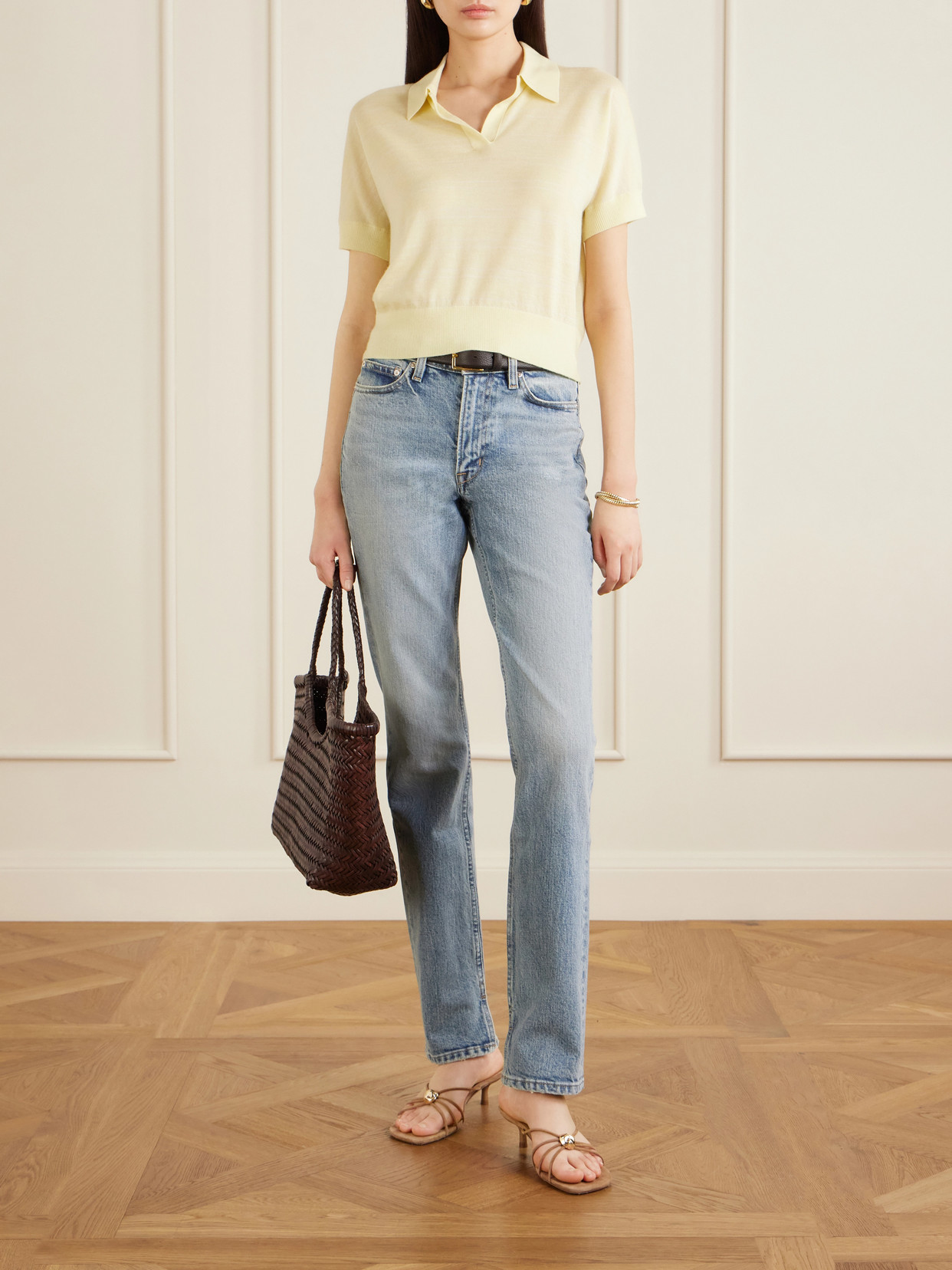 Rùadh - The Cecile Mid-Rise Skinny