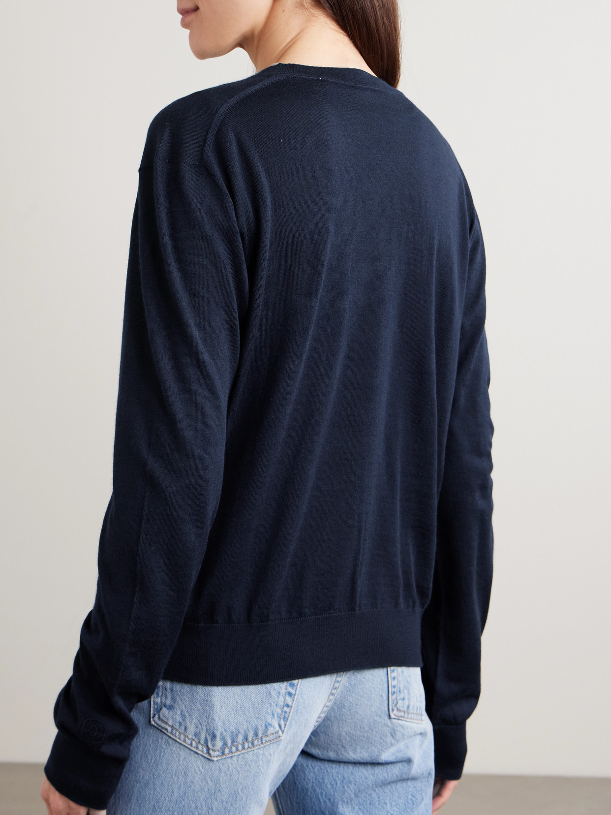 Rùadh - Oscar Embroidered Merino Sweater